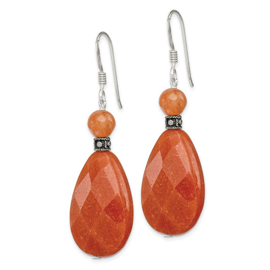 Sterling Silver Carnelian Earrings