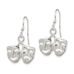 Sterling Silver Comedy Tragedy Earrings