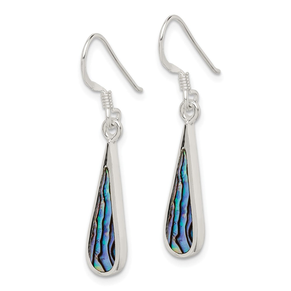 Sterling Silver Abalone Dangle Earrings