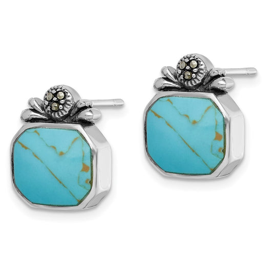 Sterling Silver Turquoise Earrings