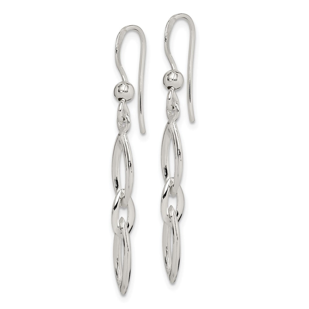 Sterling Silver Fancy Dangle Earrings