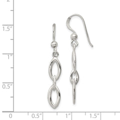 Sterling Silver Fancy Dangle Earrings