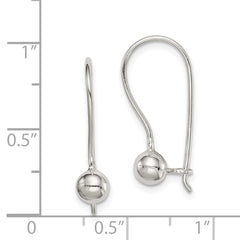 Sterling Silver 5mm Ball Earrings