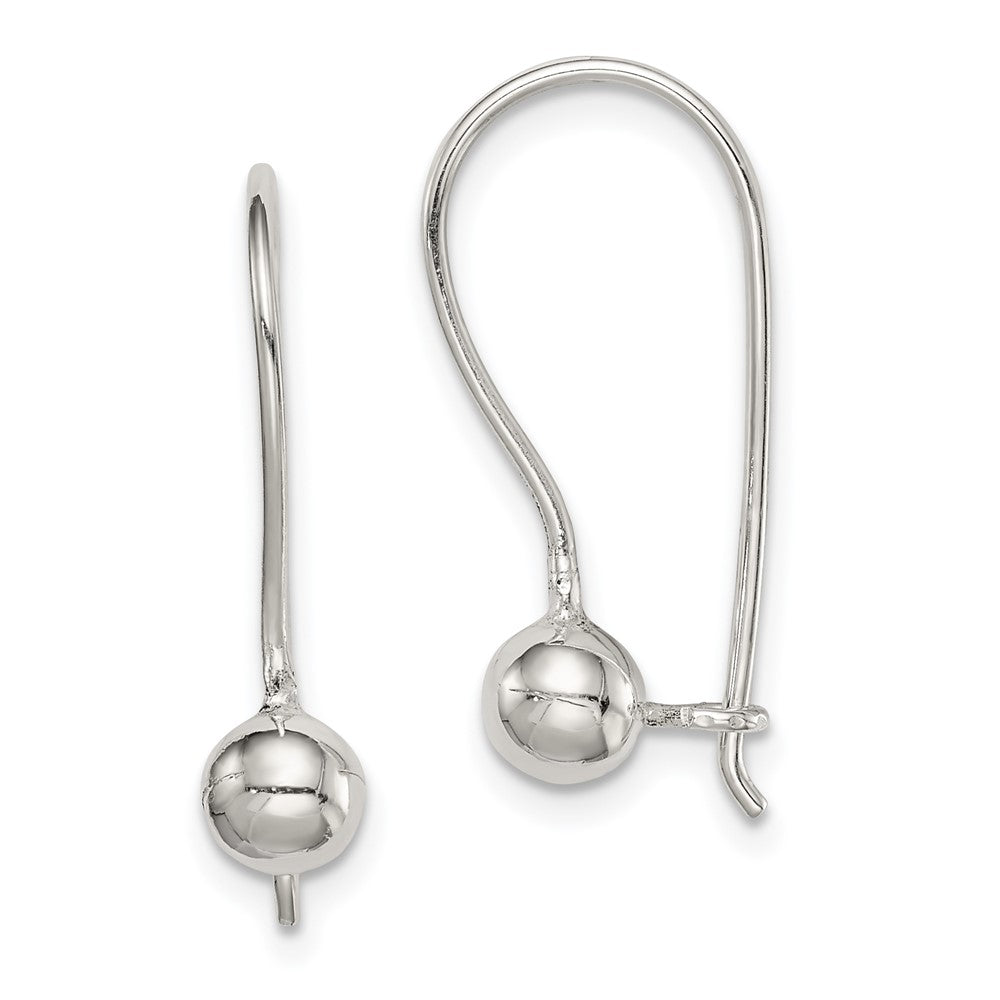 Sterling Silver 5mm Ball Earrings