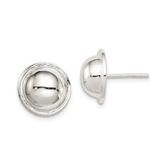 Sterling Silver Circle Earrings