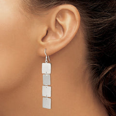 Sterling Silver Multiple Blocks Earrings