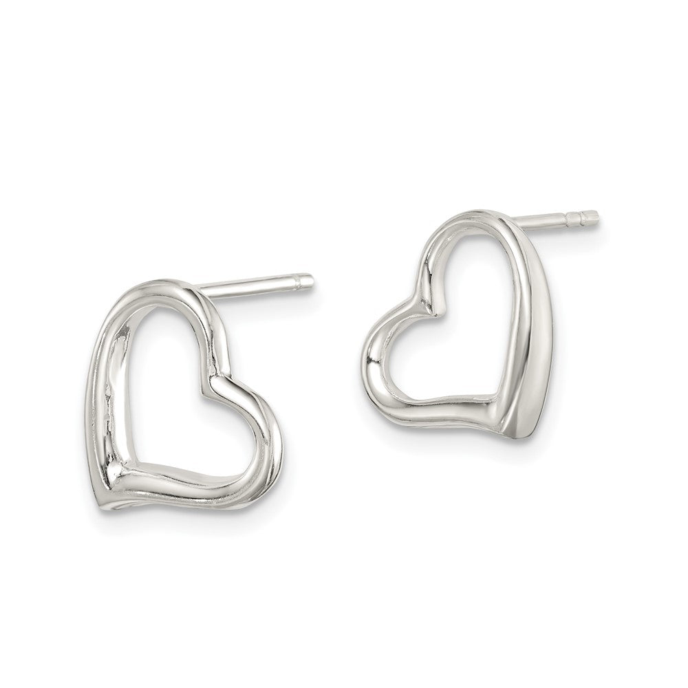 Sterling Silver Heart Earrings