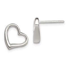 Sterling Silver Heart Earrings