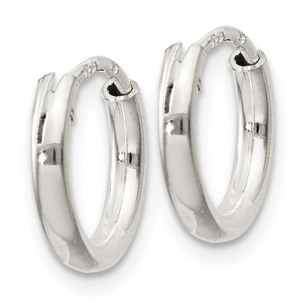 Sterling Silver 2mm Hoop Earrings