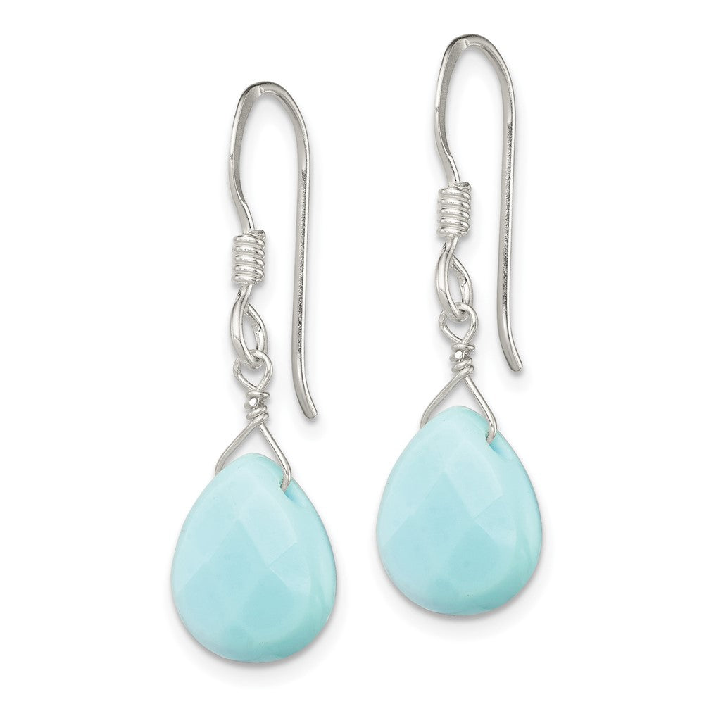 Sterling Silver Amazonite Earrings