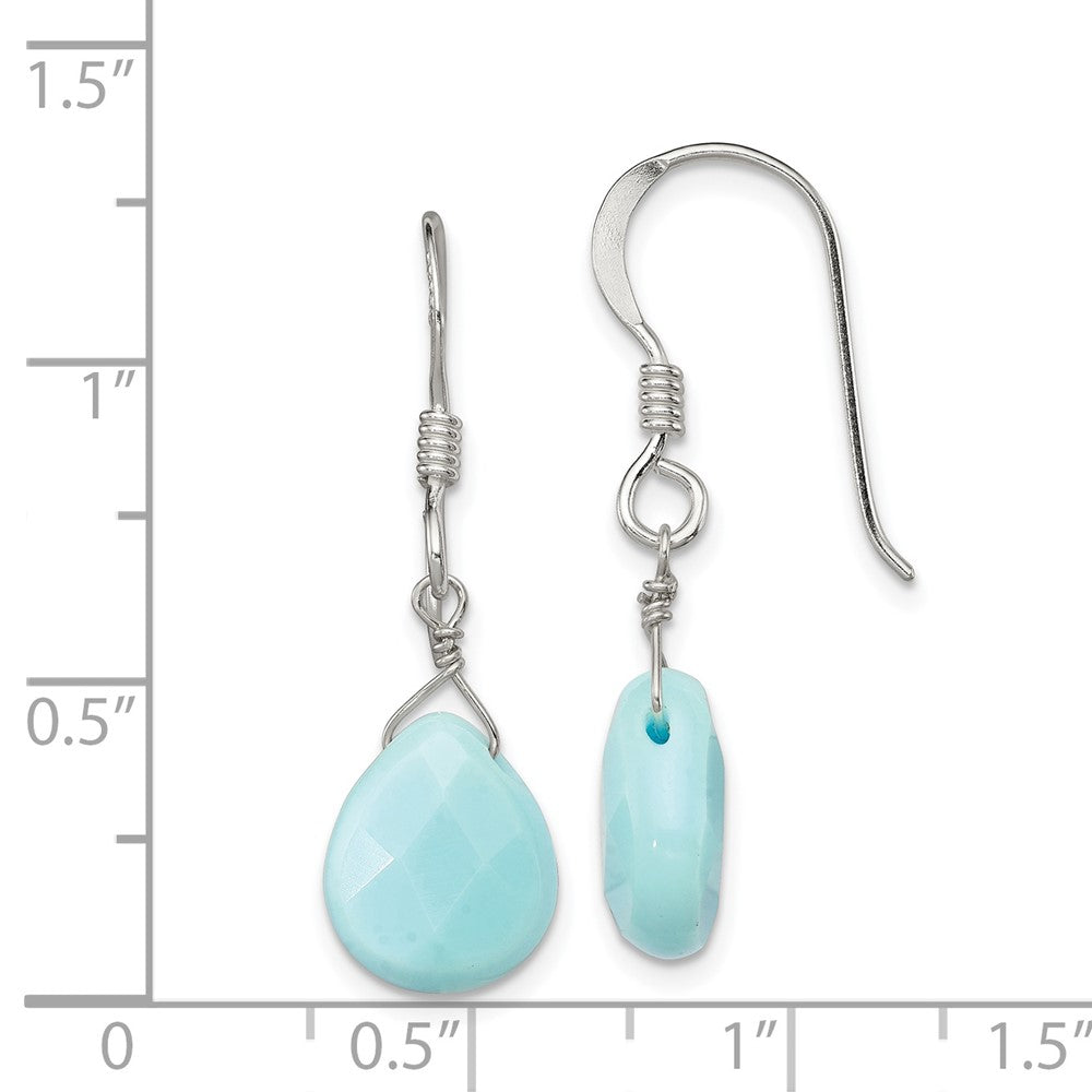 Sterling Silver Amazonite Earrings