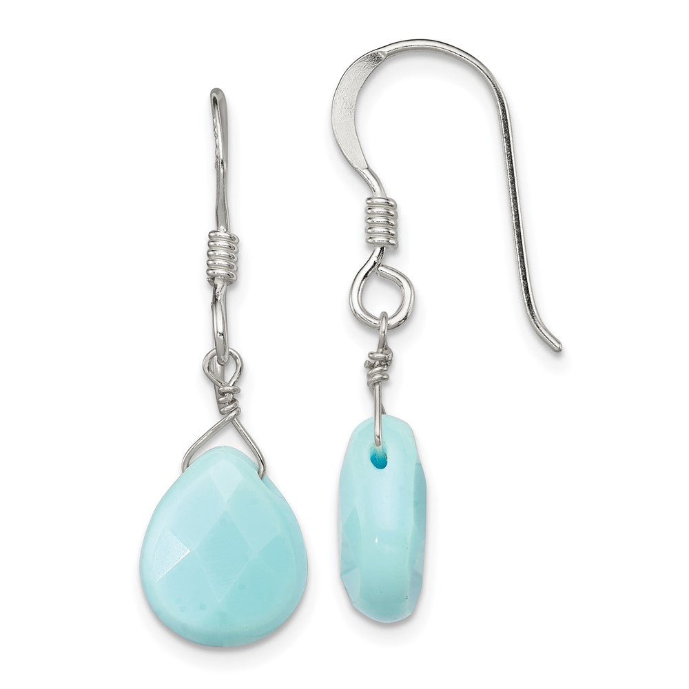 Sterling Silver Amazonite Earrings