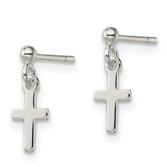 Sterling Silver Cross Post Earrings