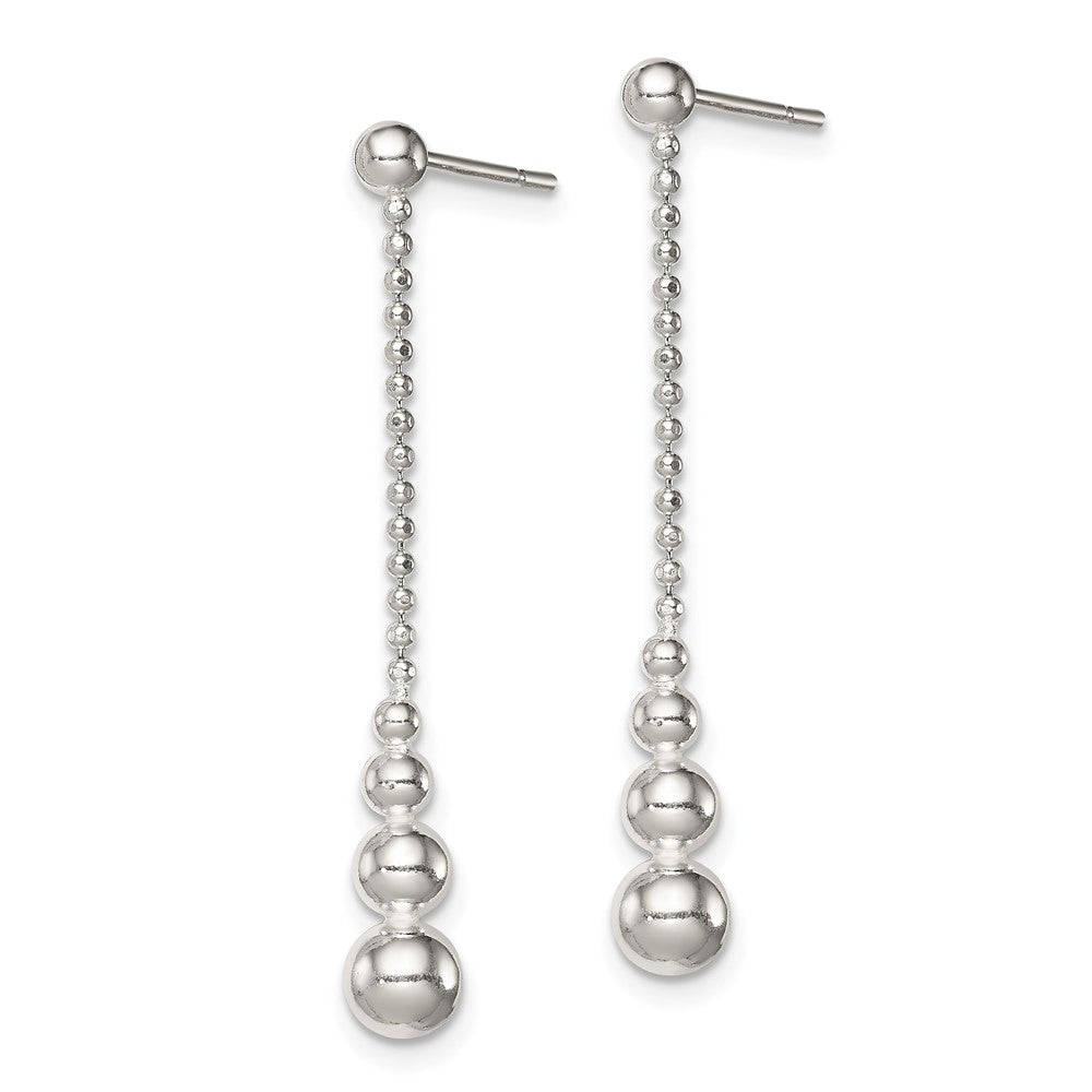 Sterling Silver Dangle Post Earrings