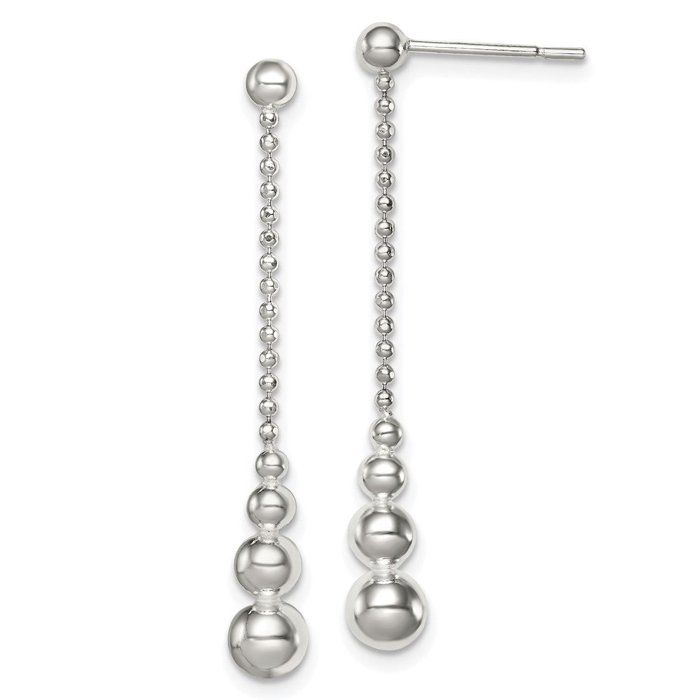 Sterling Silver Dangle Post Earrings