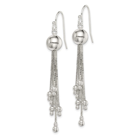 Sterling Silver Shepherd Hook Earrings