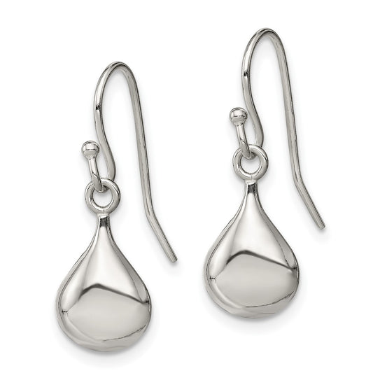 Sterling Silver Shepherd Hook Earrings