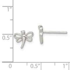 Sterling Silver Dragonfly Post Earrings