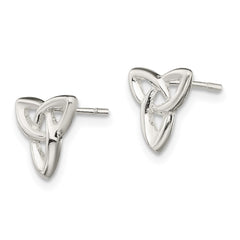 Sterling Silver Trinity Post Earrings