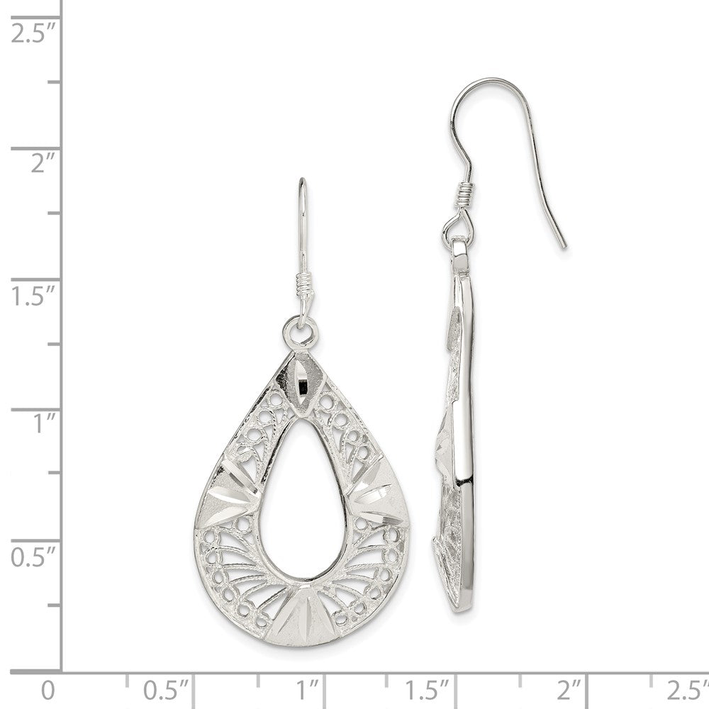 Sterling Silver Filigree Earrings