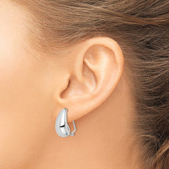 Sterling Silver Omega-back Earrings