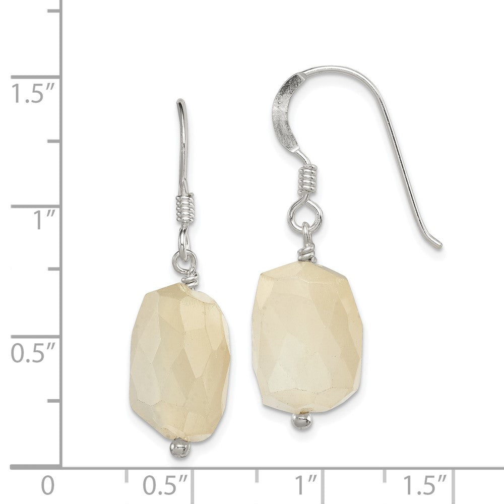 Sterling Silver Moonstone Earrings