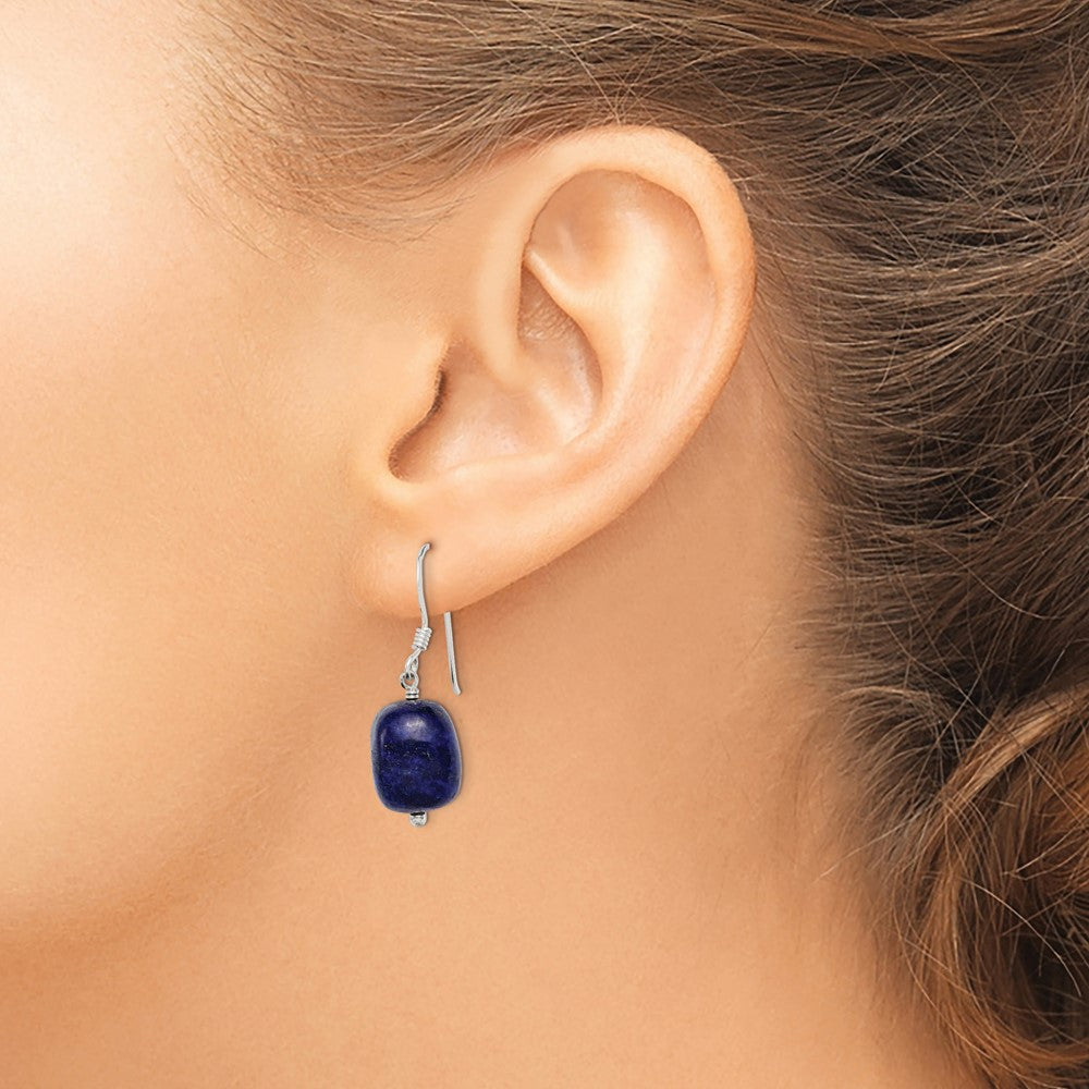 Sterling Silver Blue Sodalite Earrings