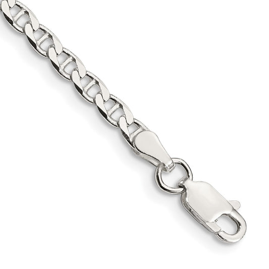 Sterling Silver 3.15mm Flat Anchor Chain