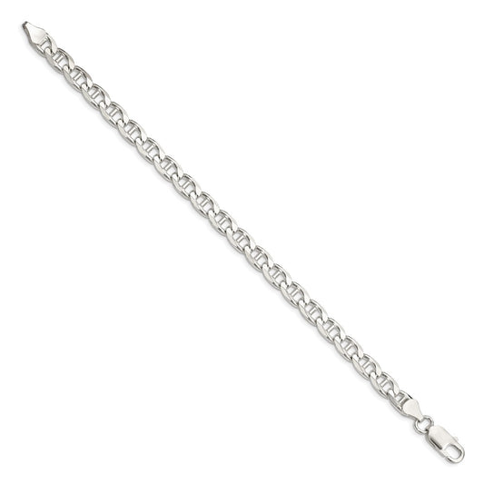 Sterling Silver 6.5mm Flat Anchor Chain