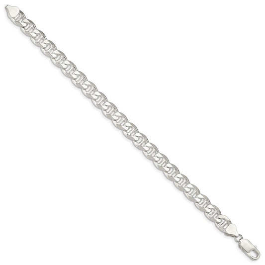 Sterling Silver 8.25mm Flat Anchor Chain