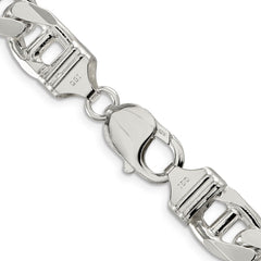 Sterling Silver 10.5mm Flat Anchor Chain