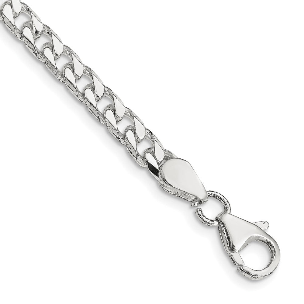 Sterling Silver Polished 5.0mm Curb Chain