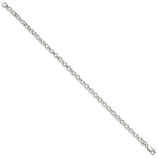 Sterling Silver 4.0mm Rolo Chain