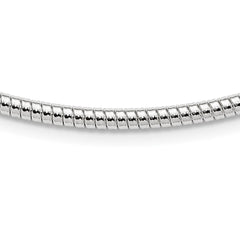 Sterling Silver 4mm Round Cubetto Chain