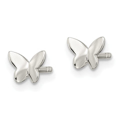 Sterling Silver Madi K Butterfly Post Earrings