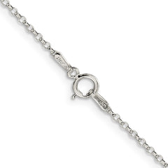 Sterling Silver 1.50mm 8 Side Diamond-cut Cable Chain
