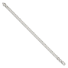 Sterling Silver 5.75mm Close Link Flat Curb Chain