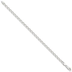 Offene Gliederkette aus Sterlingsilber, 4,3 mm