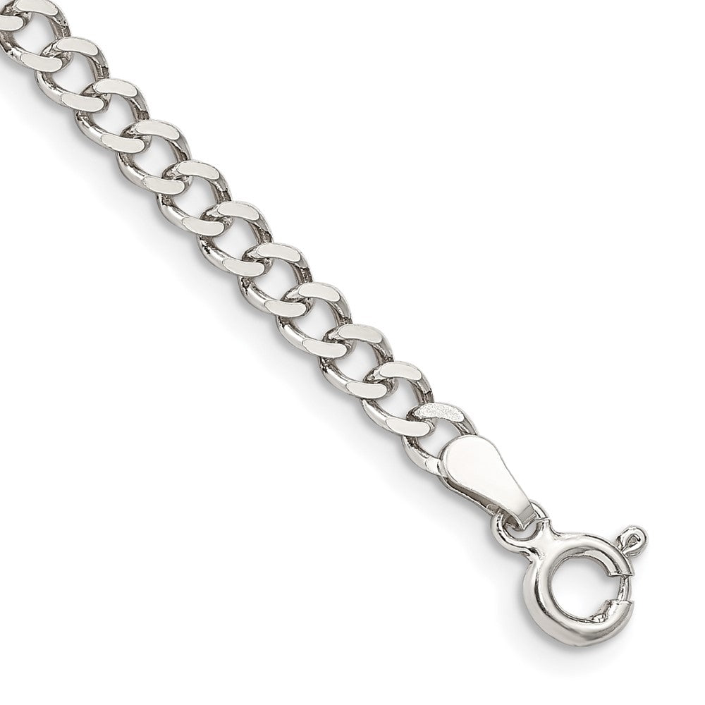 Sterling Silver 3.65mm Wide Curb Chain