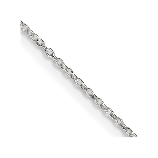 Sterling Silver 1.30mm Cable Chain