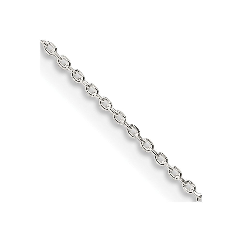 Sterling Silver .95mm Diamond-cut Cable Chain