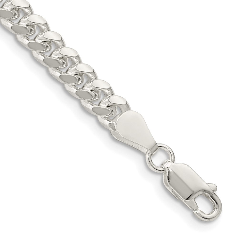 Sterling Silver 5mm Domed Curb Chain