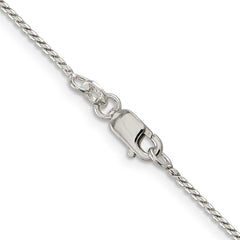 Sterling Silver 1mm Round Franco Chain