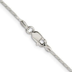 Sterling Silver 1.2mm Diamond-cut Snake Chain