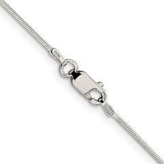 Sterling Silver .8mm Round Snake Chain