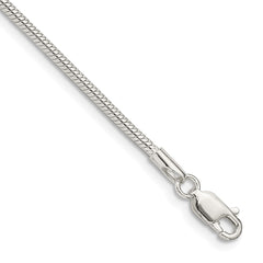 Sterling Silver 1.75mm Round Snake Chain