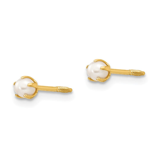 14K Yellow Gold Madi K Reversible FWC Pearl & Bead Earrings