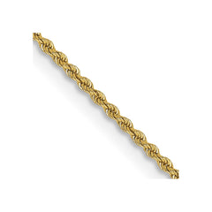 14K Yellow Gold 2mm Regular Rope Chain