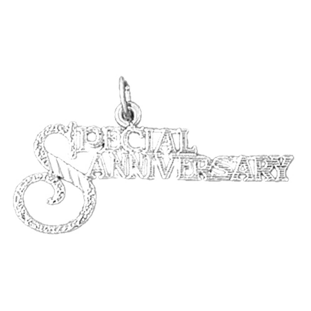 Sterling Silver Special Anniversary Pendant