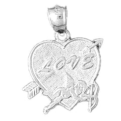Sterling Silver Love Pendant